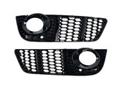 Решітка в бампер Full Black (стиль RS під туманки) на AUDI A5 8T 2007-2011 року