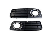 Решітка в бампер Chrome Black на AUDI A4 B8 2007-2011 року