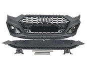 Передній бампер (стиль RS5 2020+) під дистронік на AUDI A5 B9 2016-2020 року