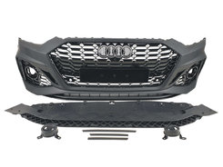 Передній бампер (стиль RS5 2020+) під дистронік на AUDI A5 B9 2016-2020 року