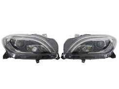 Передні фари (Bi-Xenon) комплектні V1 на Mercedes-Benz ML-Class W166 2011-2015 року