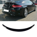 Спойлер Чорний глянець (стиль S63) Coupe на Mercedes-Benz C-Class W205 2014-2018 року