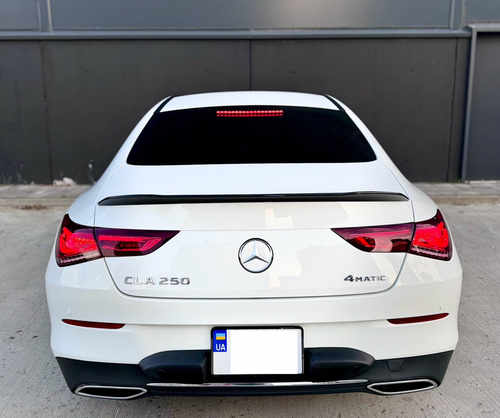 Спойлер Чорний глянець на Mercedes-Benz CLA-Class C118 2019-2022 року