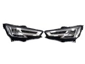 Передні фари (LED Європа без блоків) Audi A4 B9 2015-2019 року.