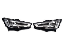 Передні фари (LED Європа без блоків) Audi A4 B9 2015-2019 року.