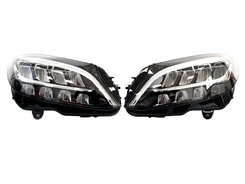 Передні фари Led High Performance (оригінал комплектні) на Mercedes-Benz C-Class W205 2018-2021 року
