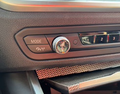 Кришталевий селектор КПП (кнопка регулювання звуку) на BMW 3 Series G20/G21 2018-2022 року