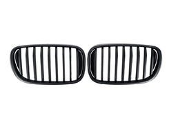 Ніздрі Чорний мат (1 Bar) на BMW 7 Series G11/G12 2015-2019 року