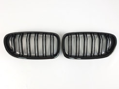 Ніздрі Чорний глянець (Подвійні M-Look) Китай на BMW 5 Series F10/F11 2010-2017 року