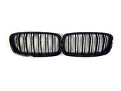 Ніздрі Чорний глянець (Подвійні M-Look) Китай на BMW 3 Series F30 / F31 2011-2018 року