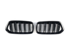 Ніздрі Чорний глянець (Подвійні M-Look) на BMW X2 F39 2018-2022 року