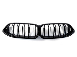 Ніздрі Чорний глянець (Подвійні M-Look) на BMW 8 Series G14/G15/G16 2018-2023 року
