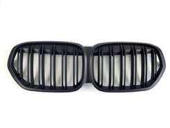 Ніздрі Чорний мат (Подвійні M-Look) на BMW X1 F48 2019-2022 року