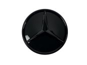 Логотипи Black скляний (муляж дистроніка) 3D на Mercedes-Benz GLS-Class X167 2019-2023 року