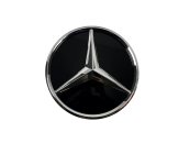 Логотипи Chrome скляний (муляж дистроніка) 3D на Mercedes-Benz GLS-Class X167 2019-2023 року