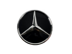 Логотипи Chrome скляний (муляж дистроніка) 3D на Mercedes-Benz GLS-Class X167 2019-2023 року