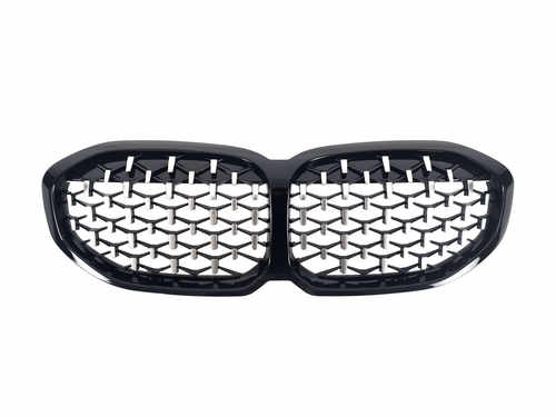 Ніздрі Diamond Silver на BMW 1 Series F40/F41 2019-2023 року