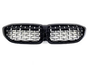 Ніздрі Silver Diamond на BMW 3 Series G20/G21 2018-2022 року