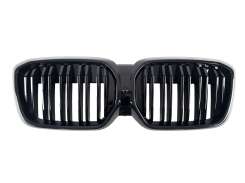 Ноздри Чорний глянець iX3 (Подвійні M-Look) на BMW X3 G01 2022-2024 року