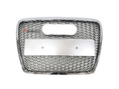 Решітка радіатора Silver Chrome ( в стилі RS6 ) без PDC на AUDI A6 C6 2004-2011 року