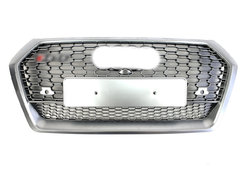 Решітка радіатора Full Silver (в стилі RSQ5) на AUDI Q5 80A 2016-2020 року