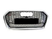 Решітка радіатора Silver Black (в стилі RSQ5) на AUDI Q5 80A 2016-2020 року