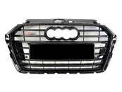 Решітка радіатора Full Black ( в стилі S3 ) на AUDI A3 8V 2016-2020 року