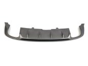 Дифузор (заднього бампера) Silver (в стилі S5 00-00) на AUDI A5 B9 2016-2020 року