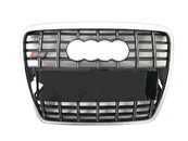 Решітка радіатора Black Silver ( в стилі S6 ) на AUDI A6 C6 2004-2011 року