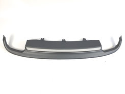 Дифузор (заднього бампера) Silver (в стилі S7) 00-00 на AUDI A7 4G 2010-2014 року