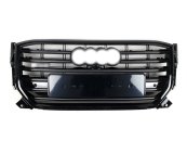 Решітка радіатора Full Black (в стилі SQ2) на AUDI Q2 GA 2016-2020 року