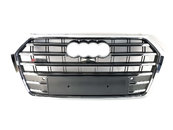 Решітка радіатора Silver Chrome ( в стилі SQ5 ) на AUDI Q5 80A 2016-2020 року