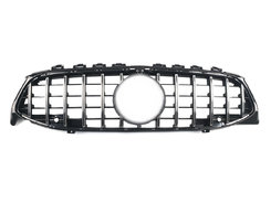 Решітка радіатора Chrome Black (з місцем під камеру) GT на Mercedes-Benz CLA-Class C118 2019-2022 року