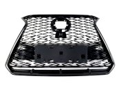 Решітка радіатора Black (стиль F-Sport) на Lexus NX 2021-2023 року