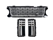 Решітка радіатора + жабри на Land Rover Range Rover Vogue L322 2005-2010 року