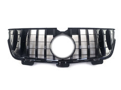 Решітка радіатора Full Black 2 Line GT на Mercedes-Benz GL-Class X164 2009-2012 року