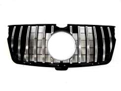 Решітка радіатора Chrome Black 3 Line GT на Mercedes-Benz GL-Class X164 2009-2012 року