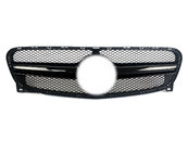 Решітка радіатора Full Black AMG на Mercedes-Benz GLA-Class X156 2013-2017 року