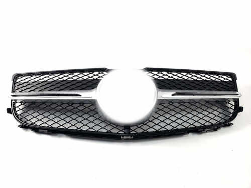 Решітка радіатора Silver AMG на Mercedes-Benz GLK-Class X204 2012-2015 року
