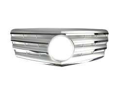 Решітка радіатора Silver CL на Mercedes-Benz E-Class W211 2007-2009 року