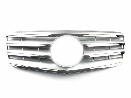 Решітка радіатора Silver CL на Mercedes-Benz E-Class W211 2007-2009 року