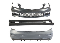 Комплект обважування (стиль C63 AMG) на Mercedes-Benz C-Class W204 2007-2014 року.