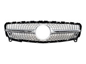 Решітка радіатора Silver Diamond на Mercedes-Benz A-Class W176 2016-2018 року