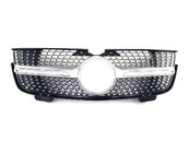 Грати радіатора Silver Diamond на Mercedes-Benz GL-Class X164 2006-2009 року