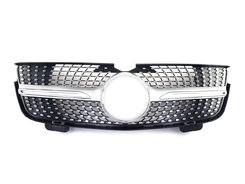 Грати радіатора Silver Diamond на Mercedes-Benz GL-Class X164 2006-2009 року