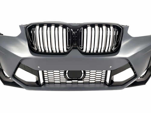 Комплект рестайлінгу (стиль X3M + оптика) на BMW X3 G01 2018-2022 роки