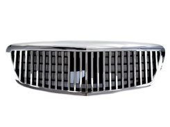 Решітка радіатора Chrome Maybach V2 на Mercedes-Benz S-Class W221 2005-2009 року