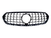 Решітка радіатора Chrome Black Normal GT на Mercedes-Benz GLC-Class X254 2022-2024 року