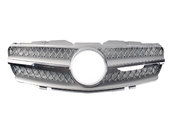 Грати радіатора Silver SL на Mercedes-Benz SL-Class R230 2001-2006 року