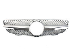 Грати радіатора Silver SL на Mercedes-Benz CLK-Class W209 2003-2009 року